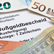 Bußgeldbescheid