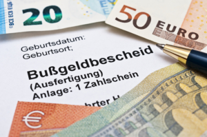 Bußgeldbescheid